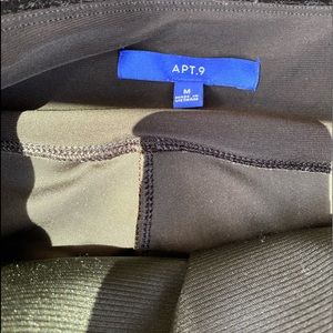 Apt 9 stretchy velvet leggings